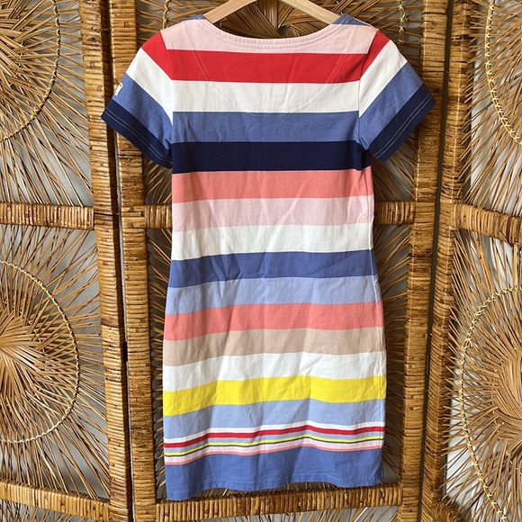Joules Riviera Dress - Blue Multistripe - Size 2 - Picture 9 of 9